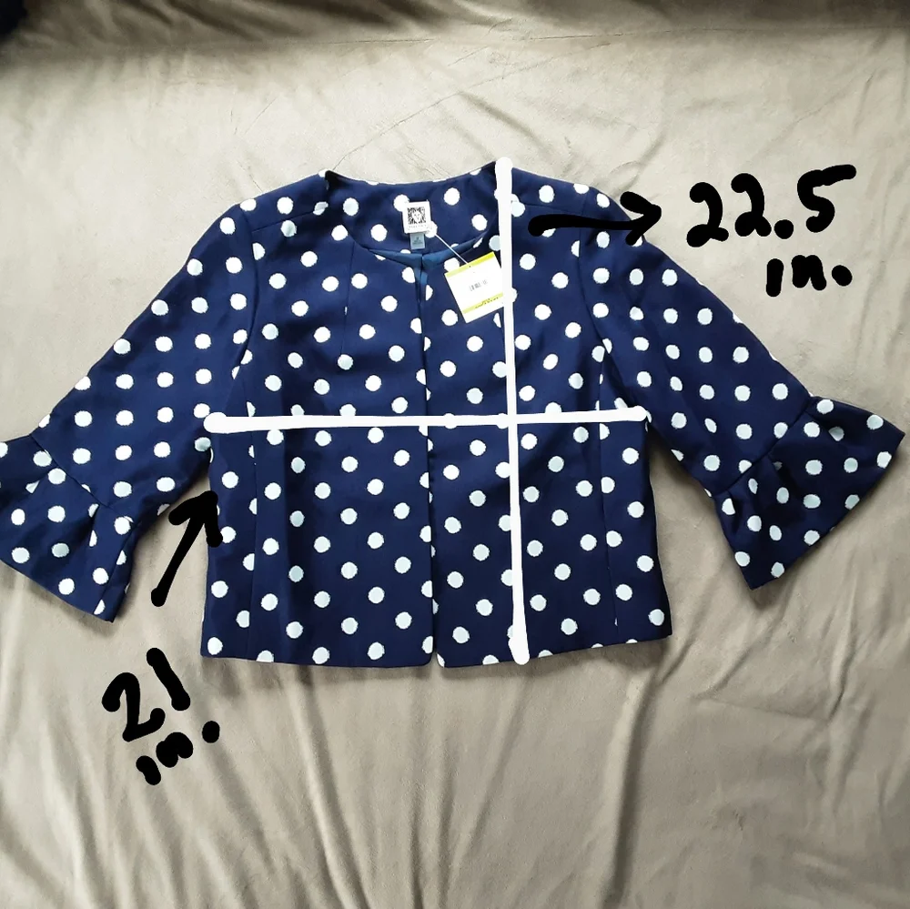 Anne Klein Jacket New Size medium womens - Picture 7 of 7